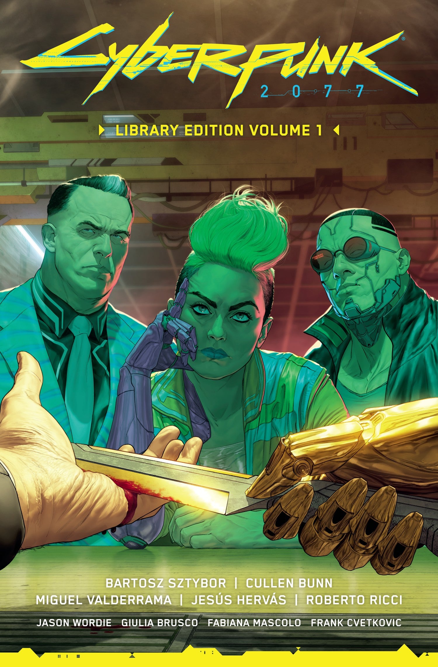 Cyberpunk 2077 Library Edition Volume 1 — manga cover