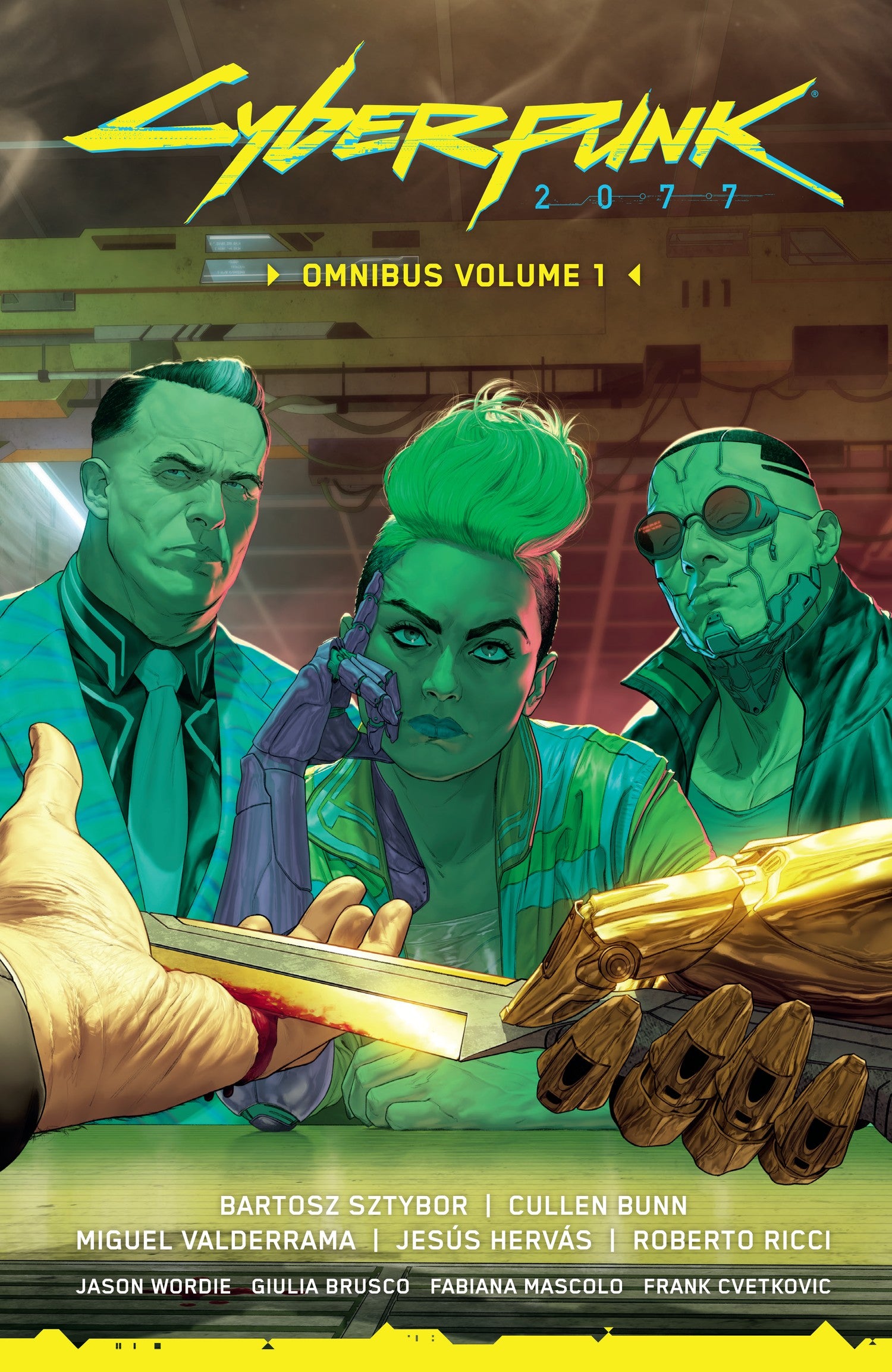Cyberpunk 2077 Omnibus Volume 1 — manga cover