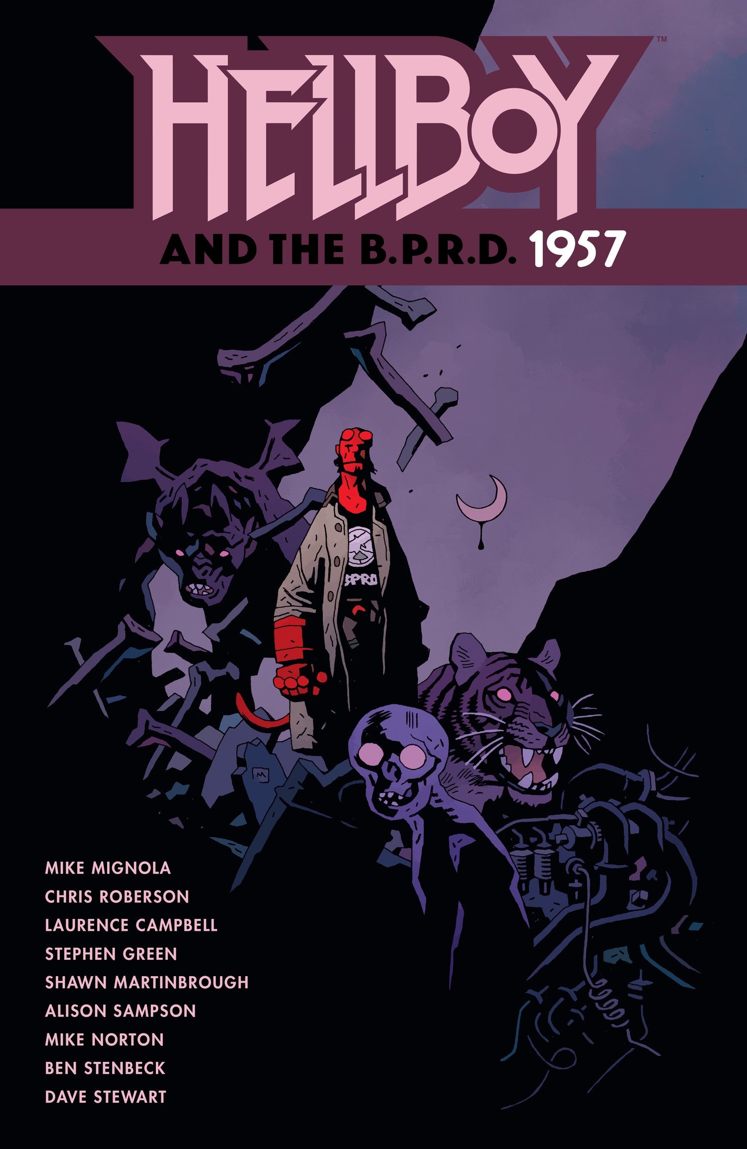 Hellboy and the B.P.R.D.: 1957 — manga cover