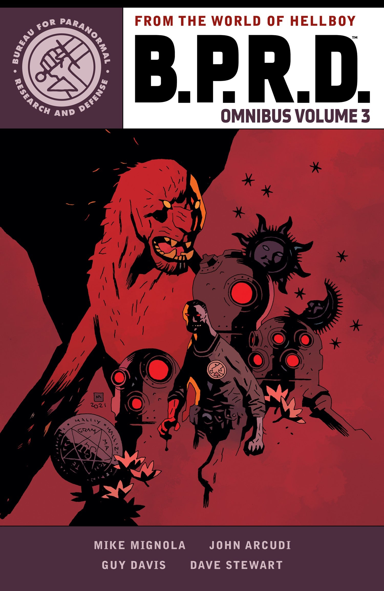 B.P.R.D. Omnibus Volume 3 — manga cover