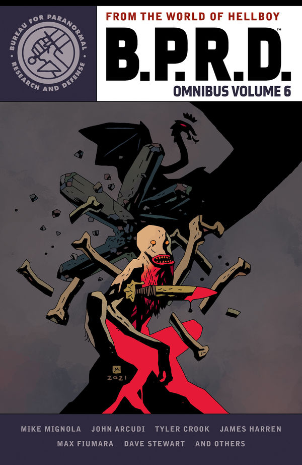 B.P.R.D. Omnibus Volume 6 — manga cover