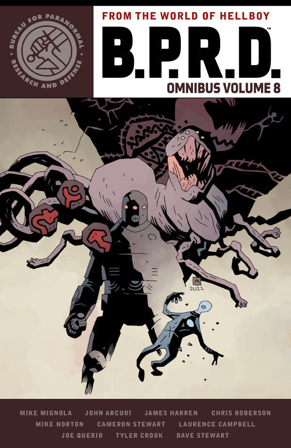 B.P.R.D. Omnibus Volume 8 — manga cover