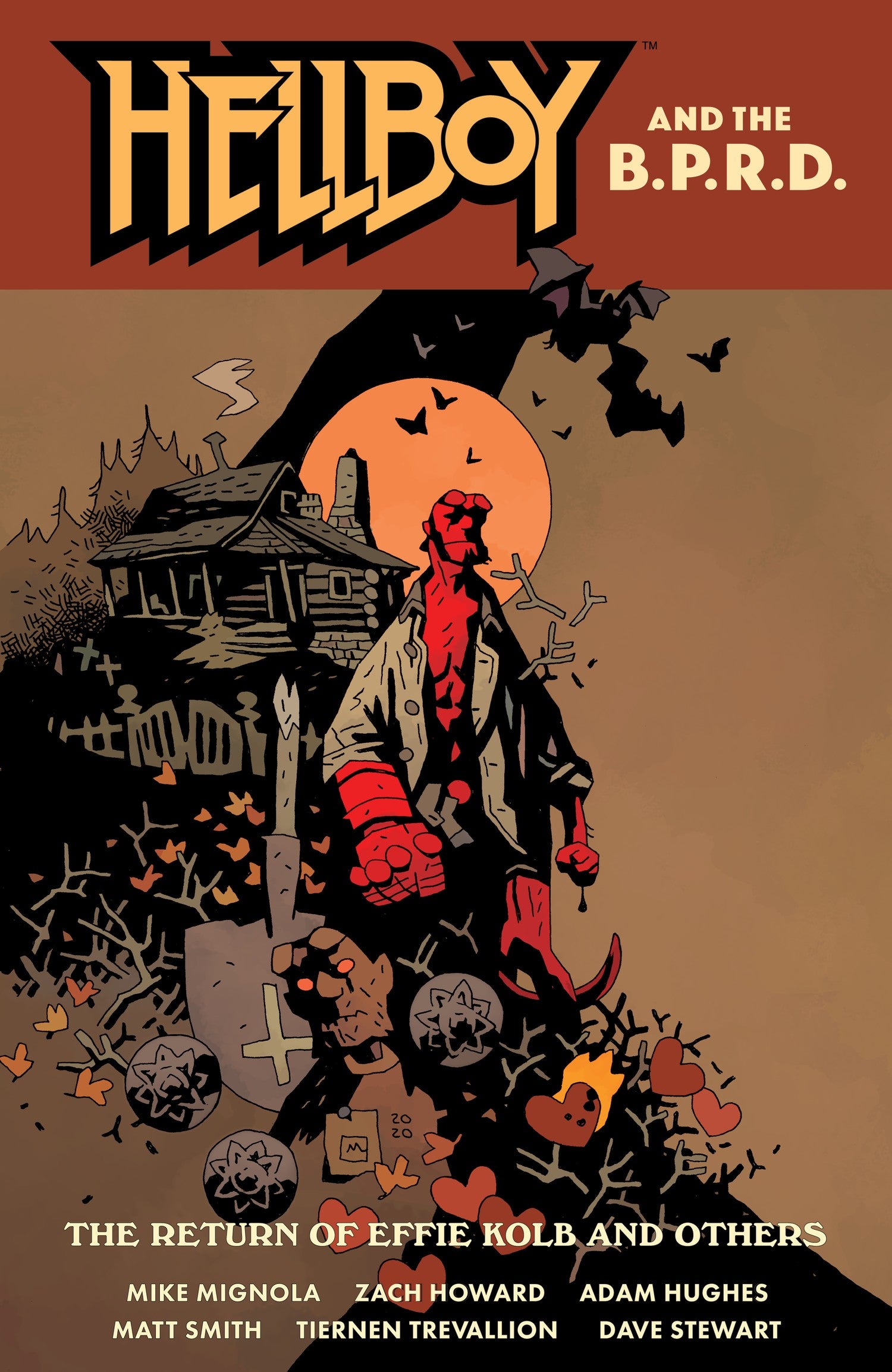 Hellboy and the B.P.R.D.: The Return of Effie Kolb and Other — manga cover