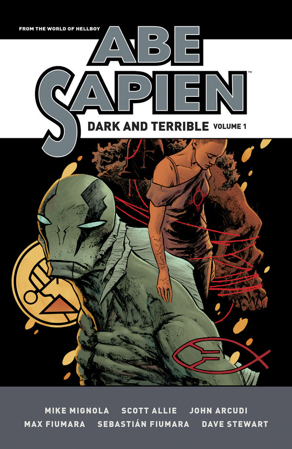 Abe Sapien: Dark and Terrible Volume 1 — manga cover