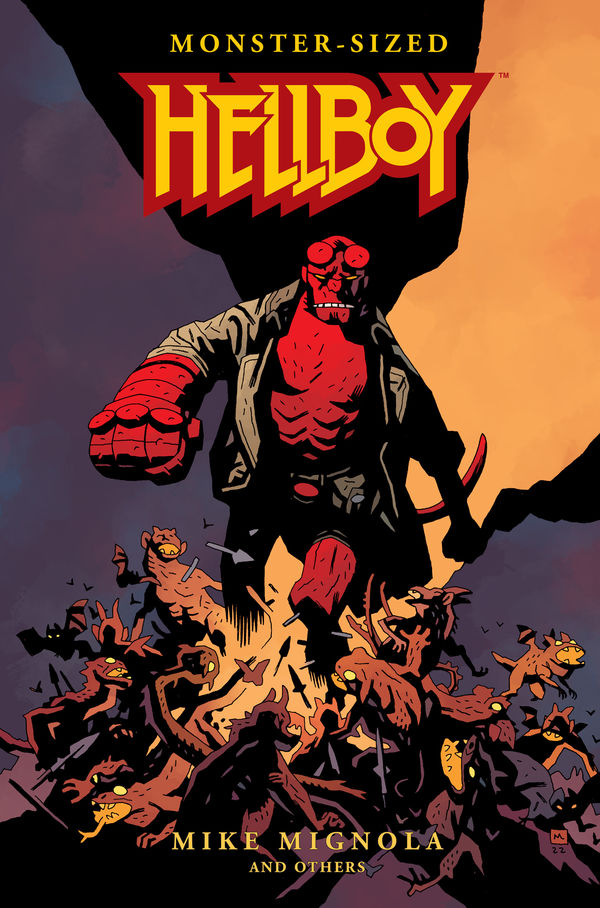 Monster-Sized Hellboy — manga cover