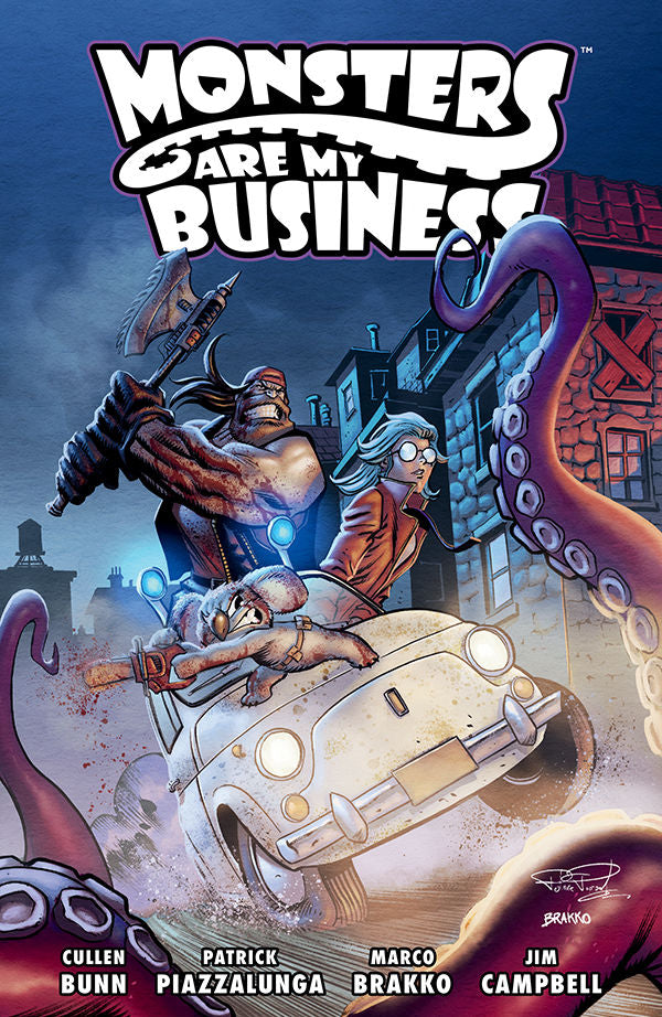 Monsters Are My Business — manga cover