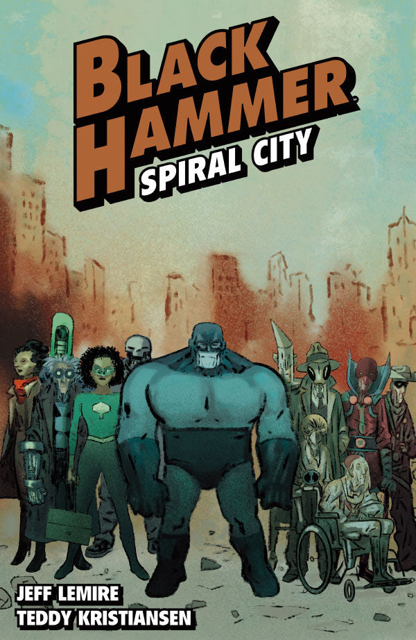 Black Hammer Volume 9: Spiral City — manga cover