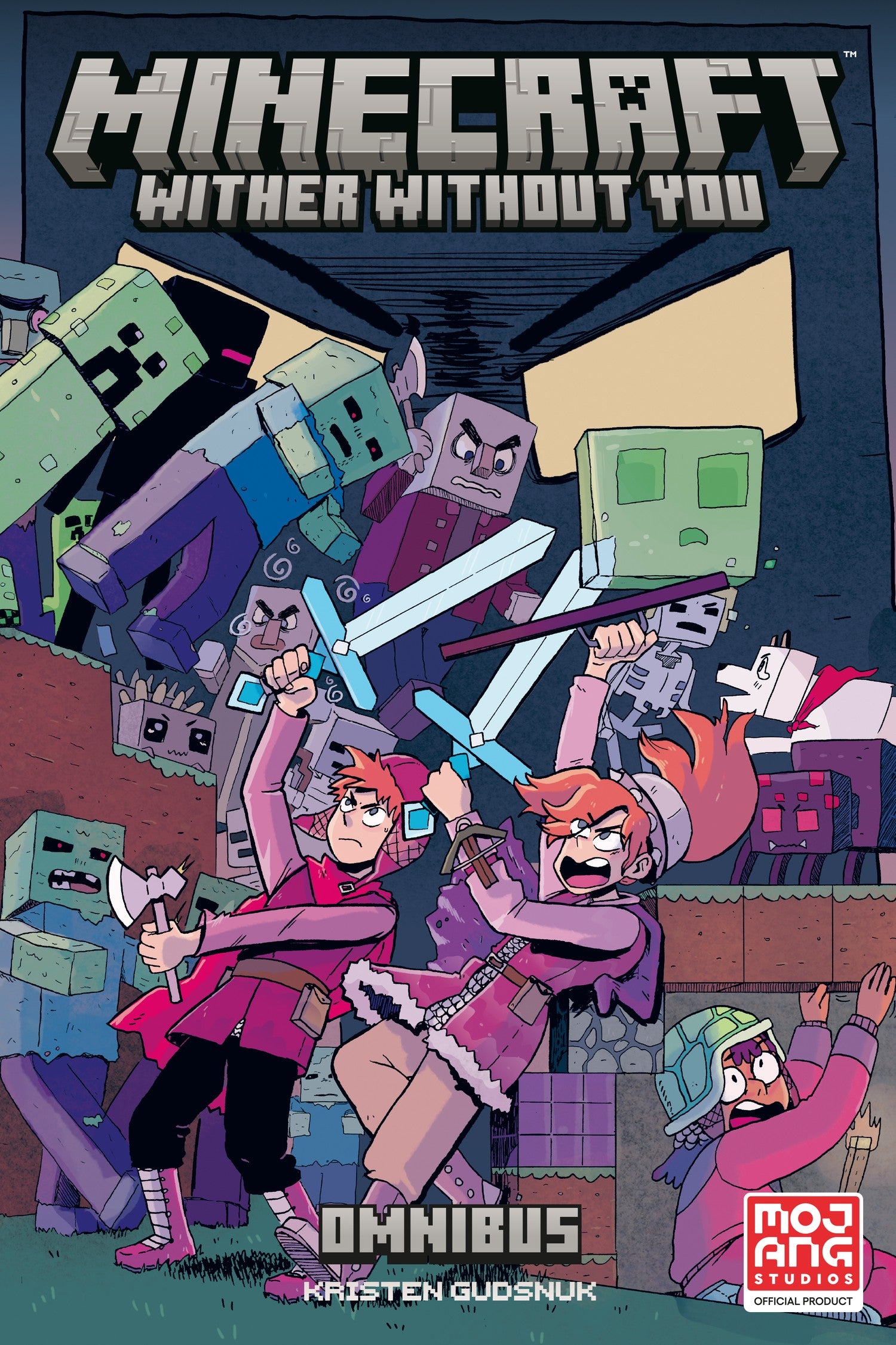 Minecraft Omnibus Volume 2: Wither Without You — manga cover