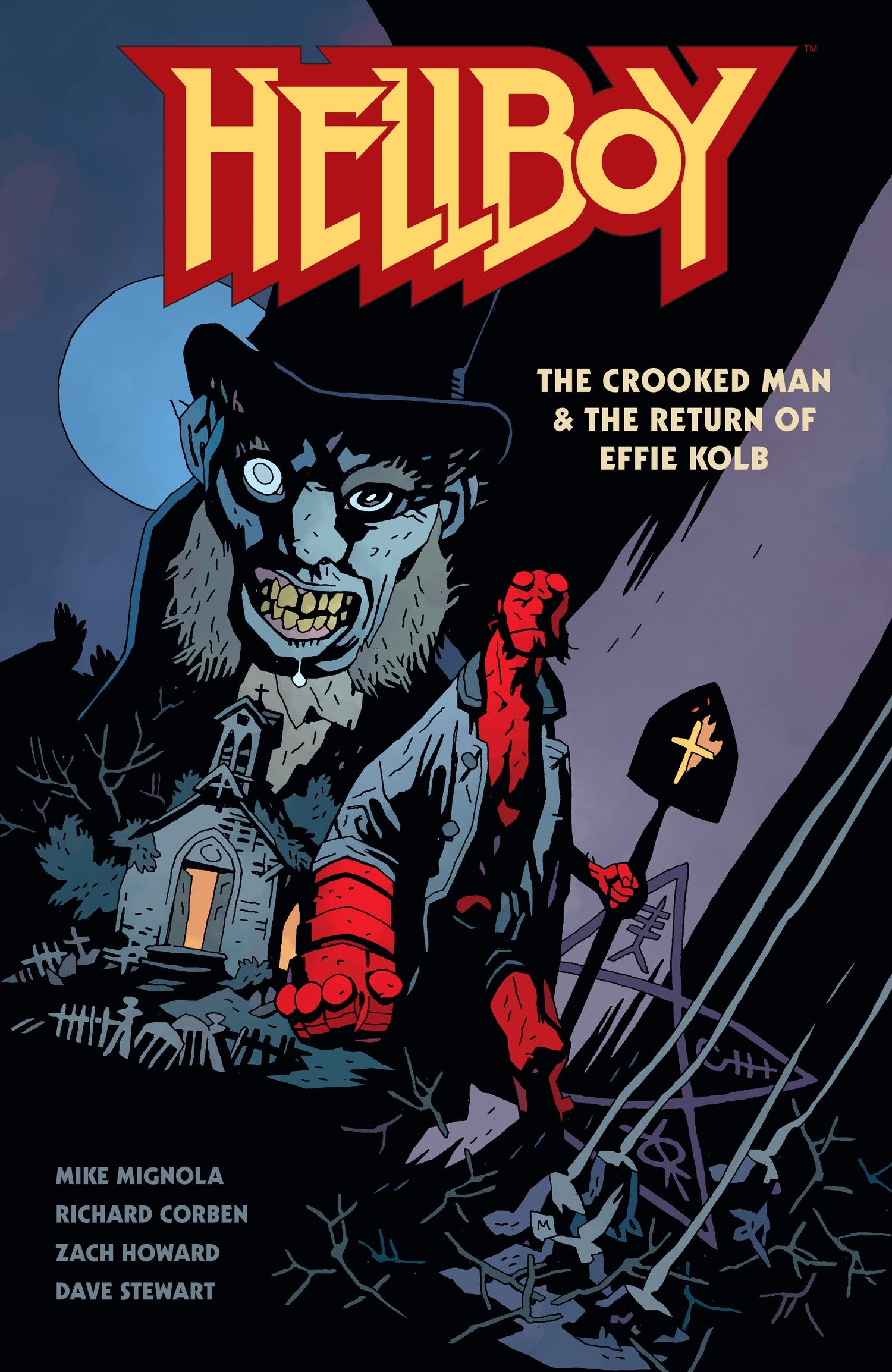 Hellboy: The Crooked Man & The Return of Effie Kolb — manga cover