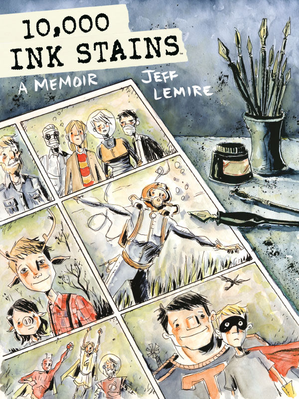 10,000 Ink Stains: A Memoir — manga cover