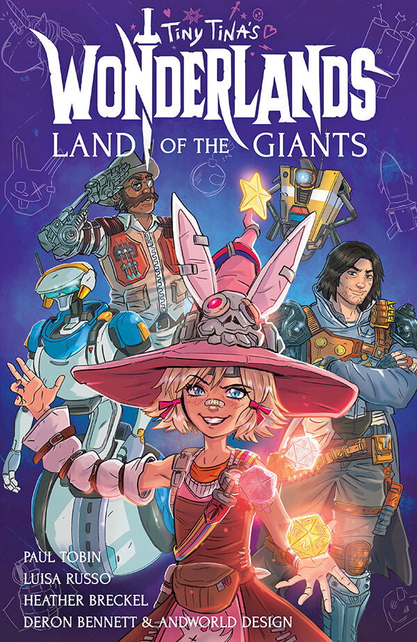 Tiny Tina's Wonderlands: Land of the Giants — manga cover