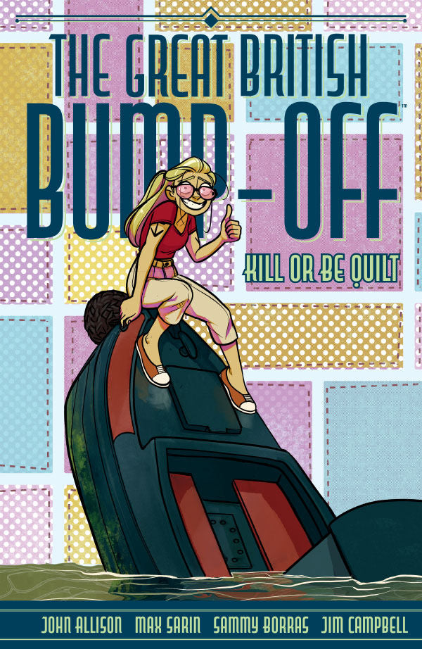 The Great British Bump-Off: Kill or Be Quilt — manga cover
