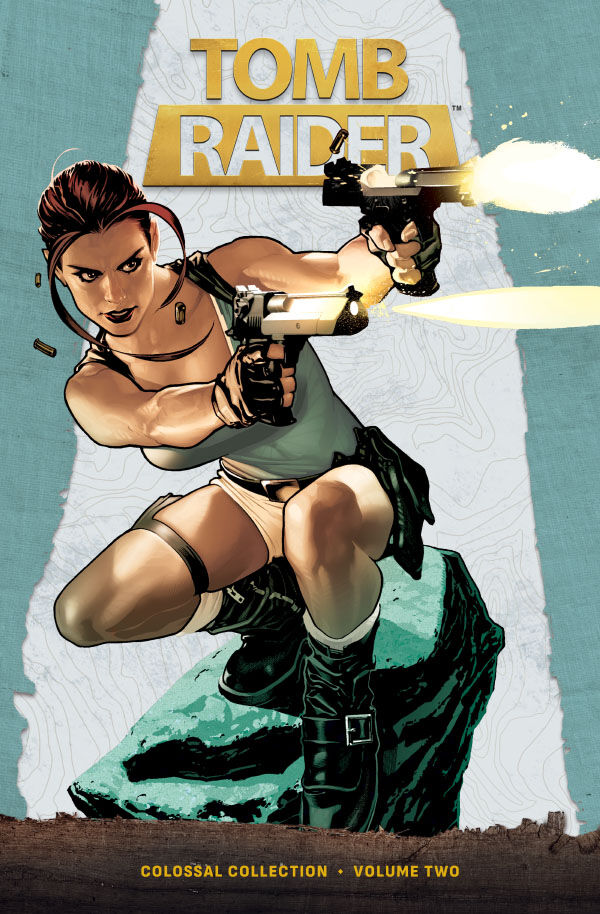 Tomb Raider Colossal Collection Volume 2 — manga cover
