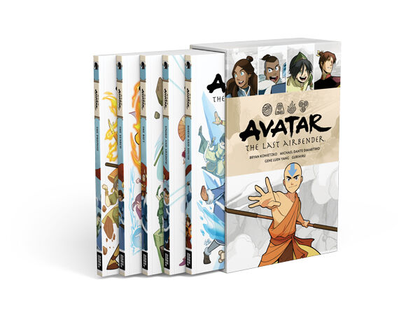 Avatar: The Last Airbender Omnibus Boxed Set — manga cover