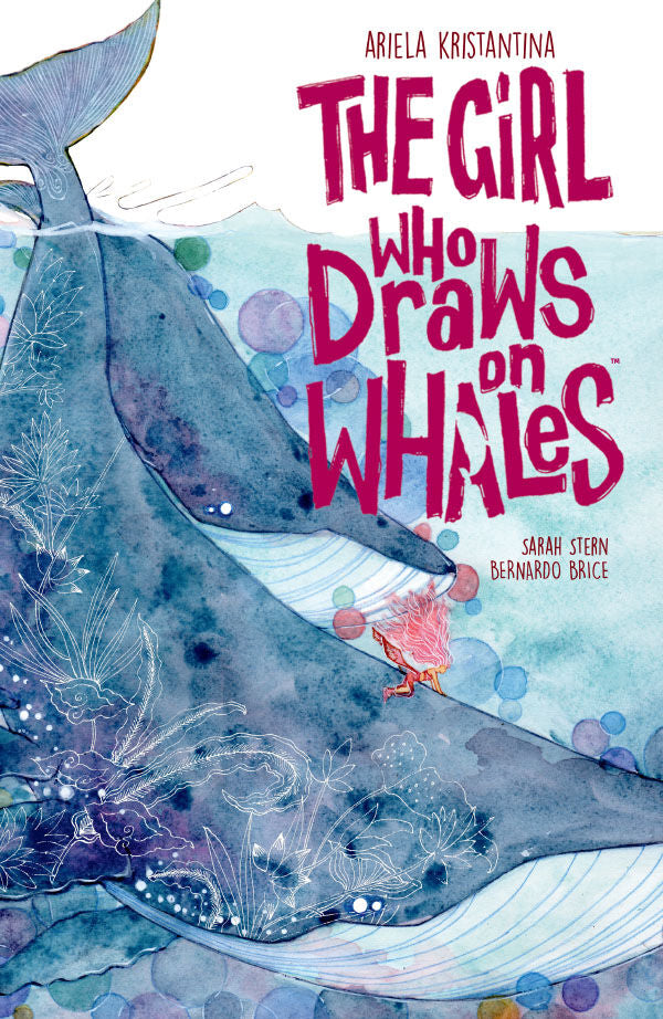 The Girl Who Draws on Whales — manga cover