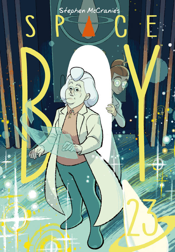 Stephen McCranie's Space Boy Volume 23 — manga cover