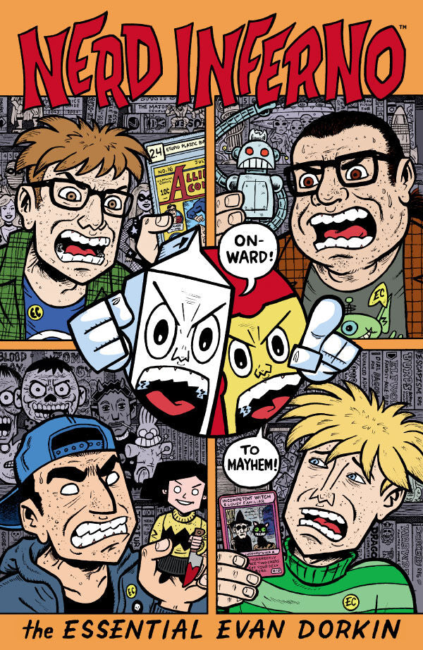 Nerd Inferno: The Essential Evan Dorkin — manga cover