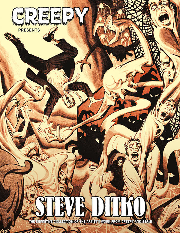 Creepy Presents: Steve Ditko — manga cover