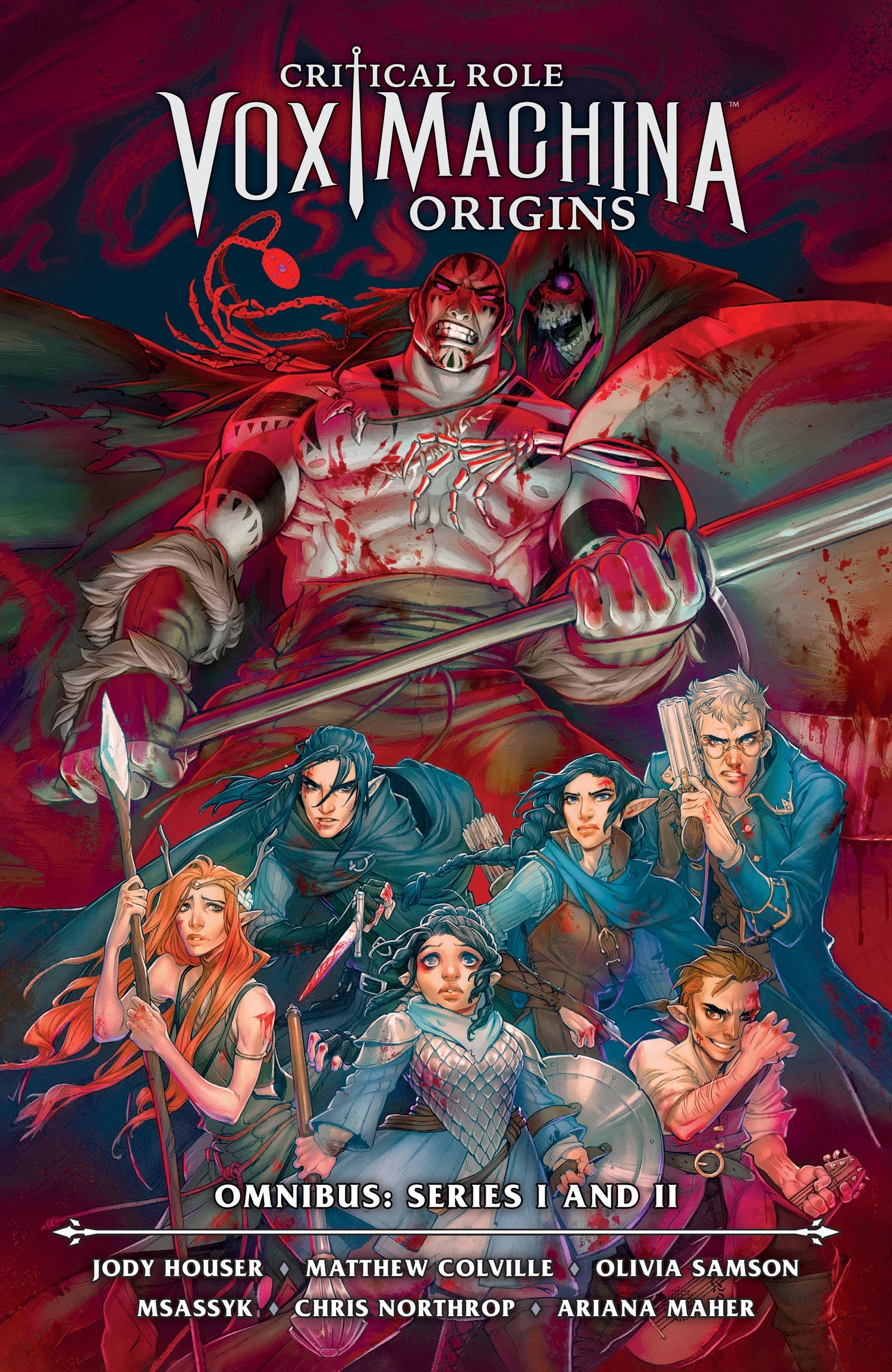 Critical Role: Vox Machina Origins Omnibus--Series I and II — manga cover