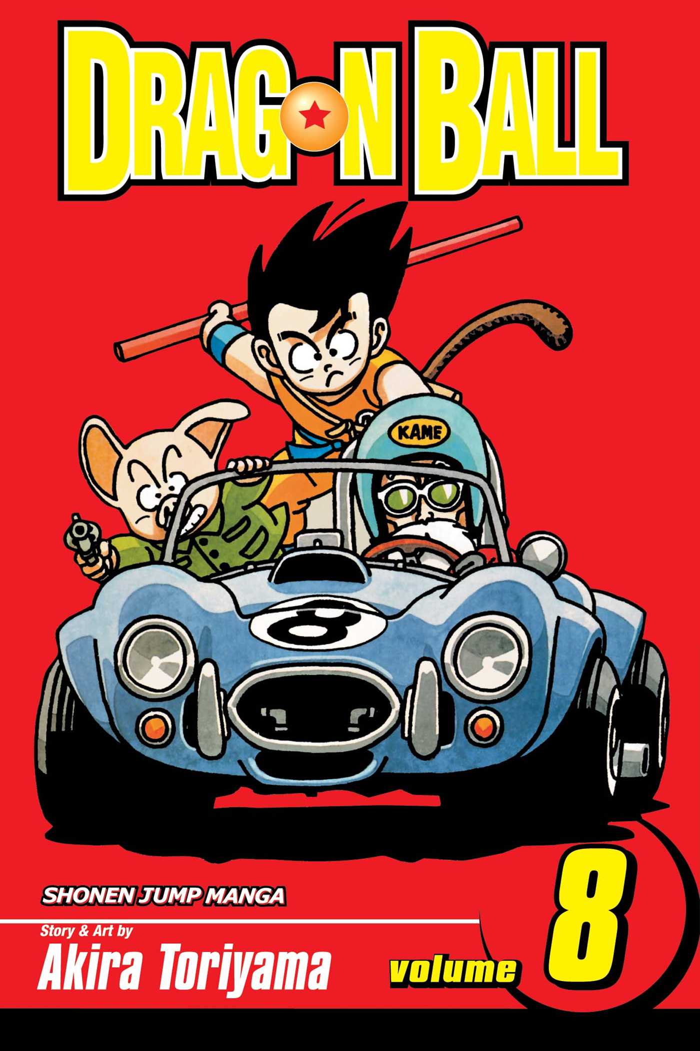 Dragon Ball, Vol. 8 — manga cover
