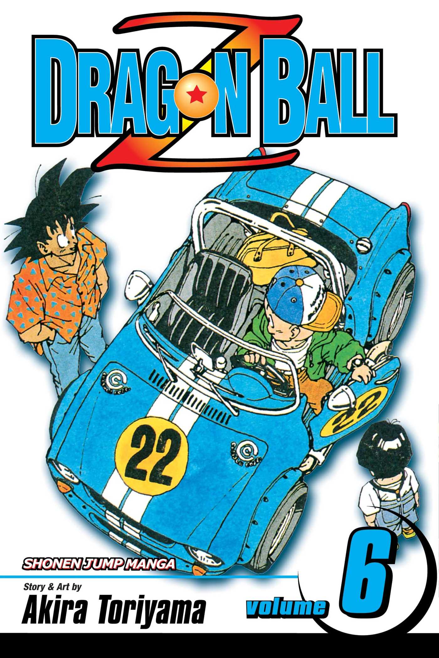 Dragon Ball Z, Vol. 6 — manga cover