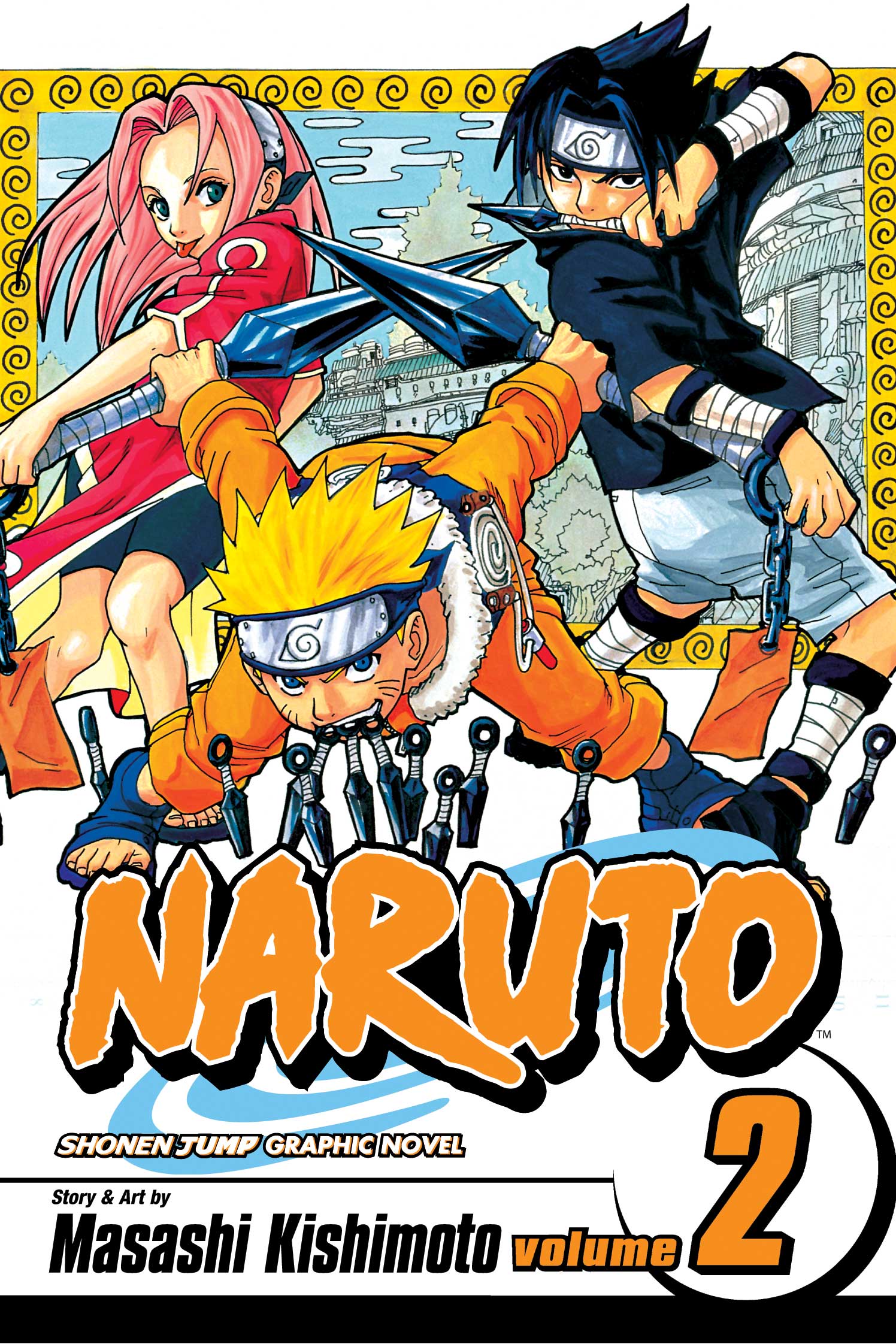Naruto, Vol. 2 — manga cover
