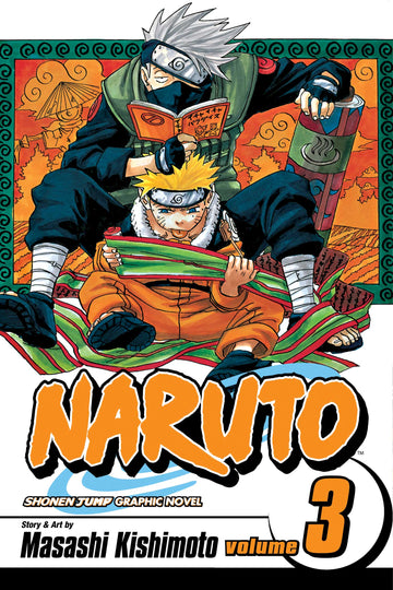 Naruto, Vol. 3 — manga cover