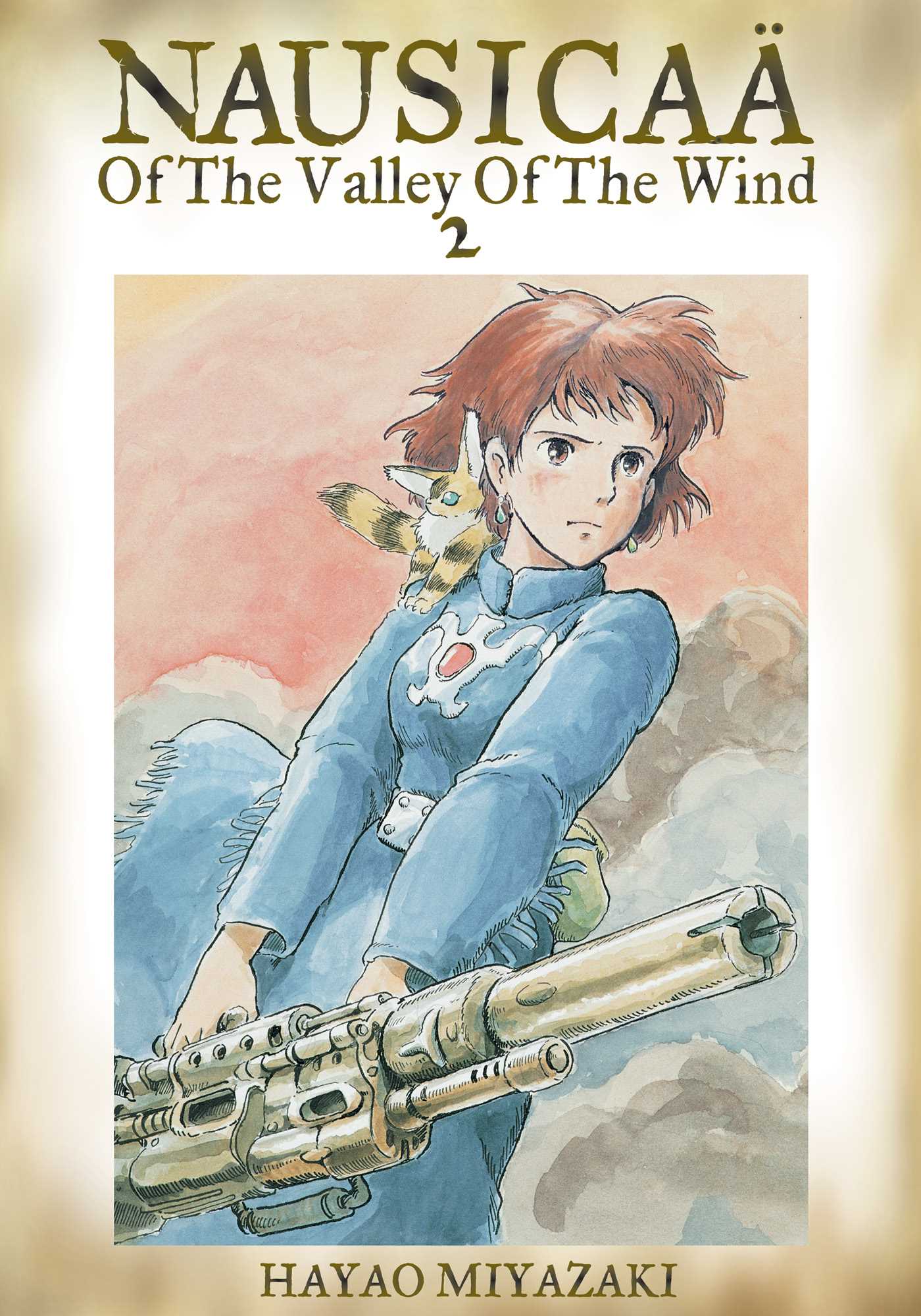 Nausicaä of the Valley of the Wind, Vol. 2 — manga cover