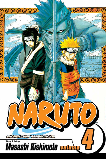 Naruto, Vol. 4 — manga cover