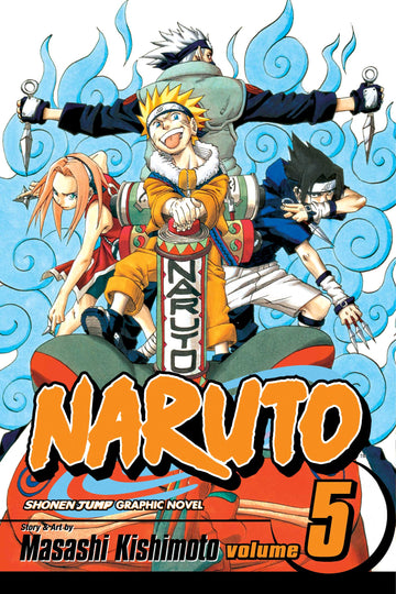 Naruto, Vol. 5 — manga cover