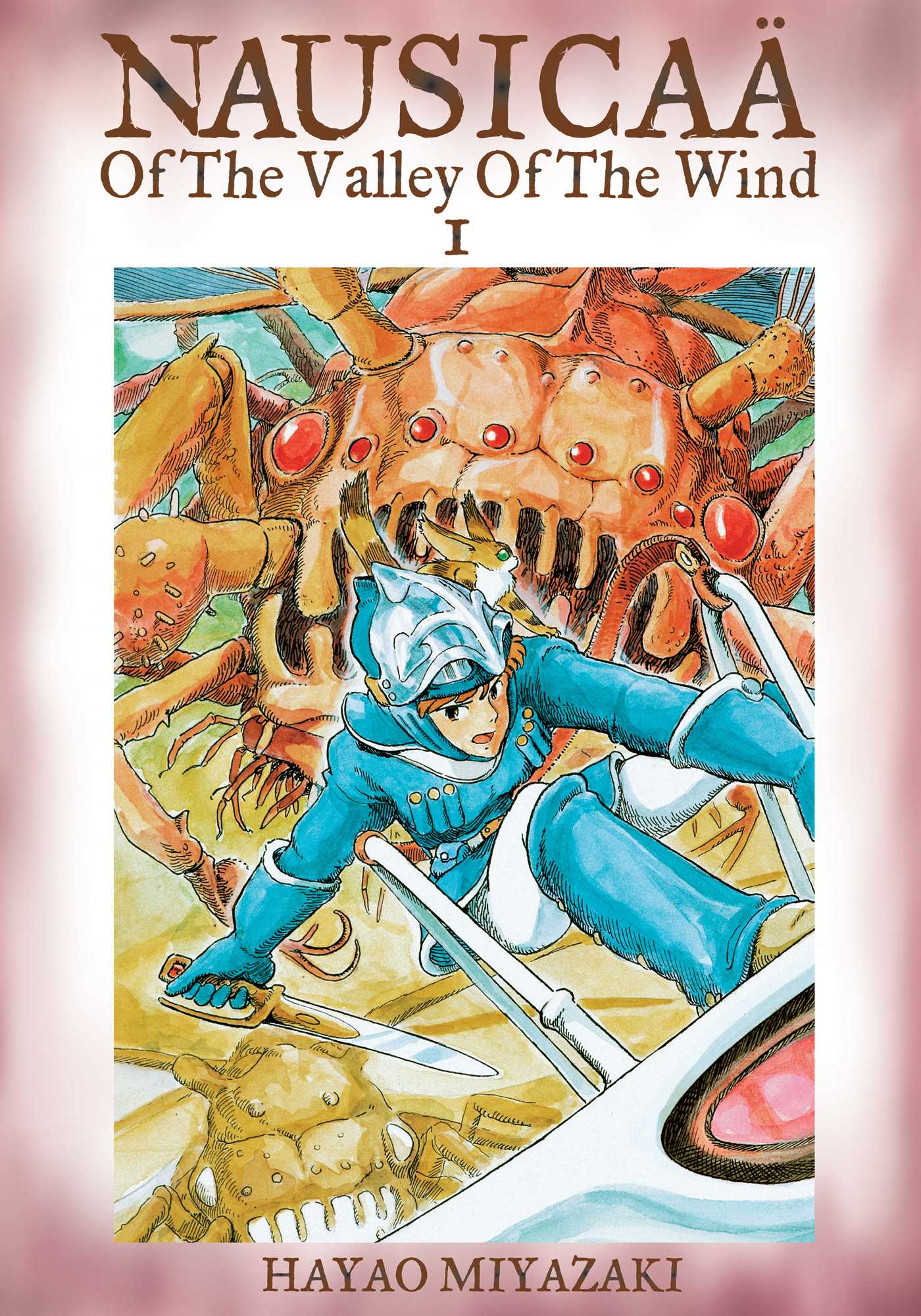 Nausicaä of the Valley of the Wind, Vol. 1 — manga cover