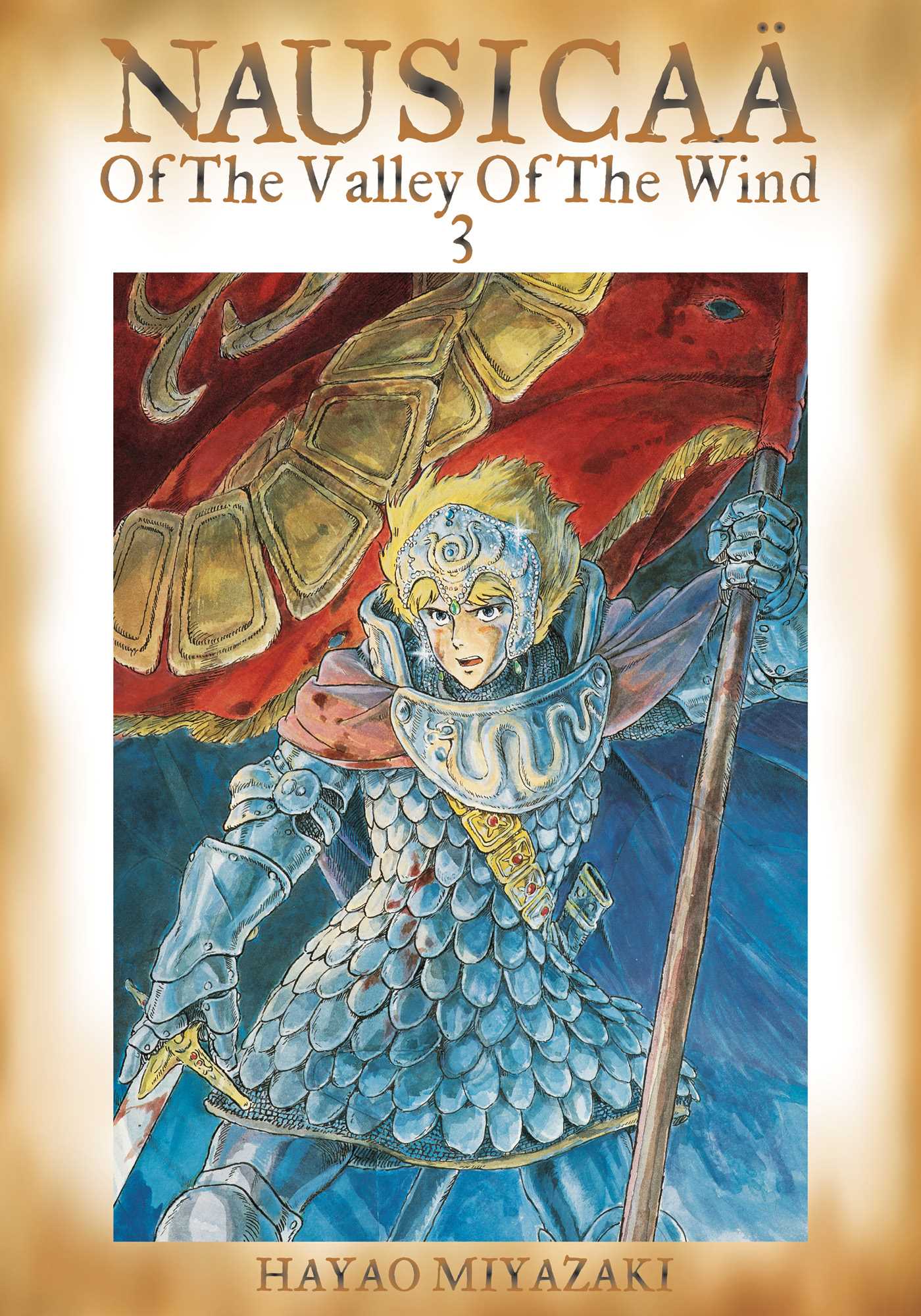 Nausicaä of the Valley of the Wind, Vol. 3 — manga cover