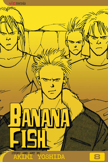 Banana Fish, Vol. 8 — manga cover