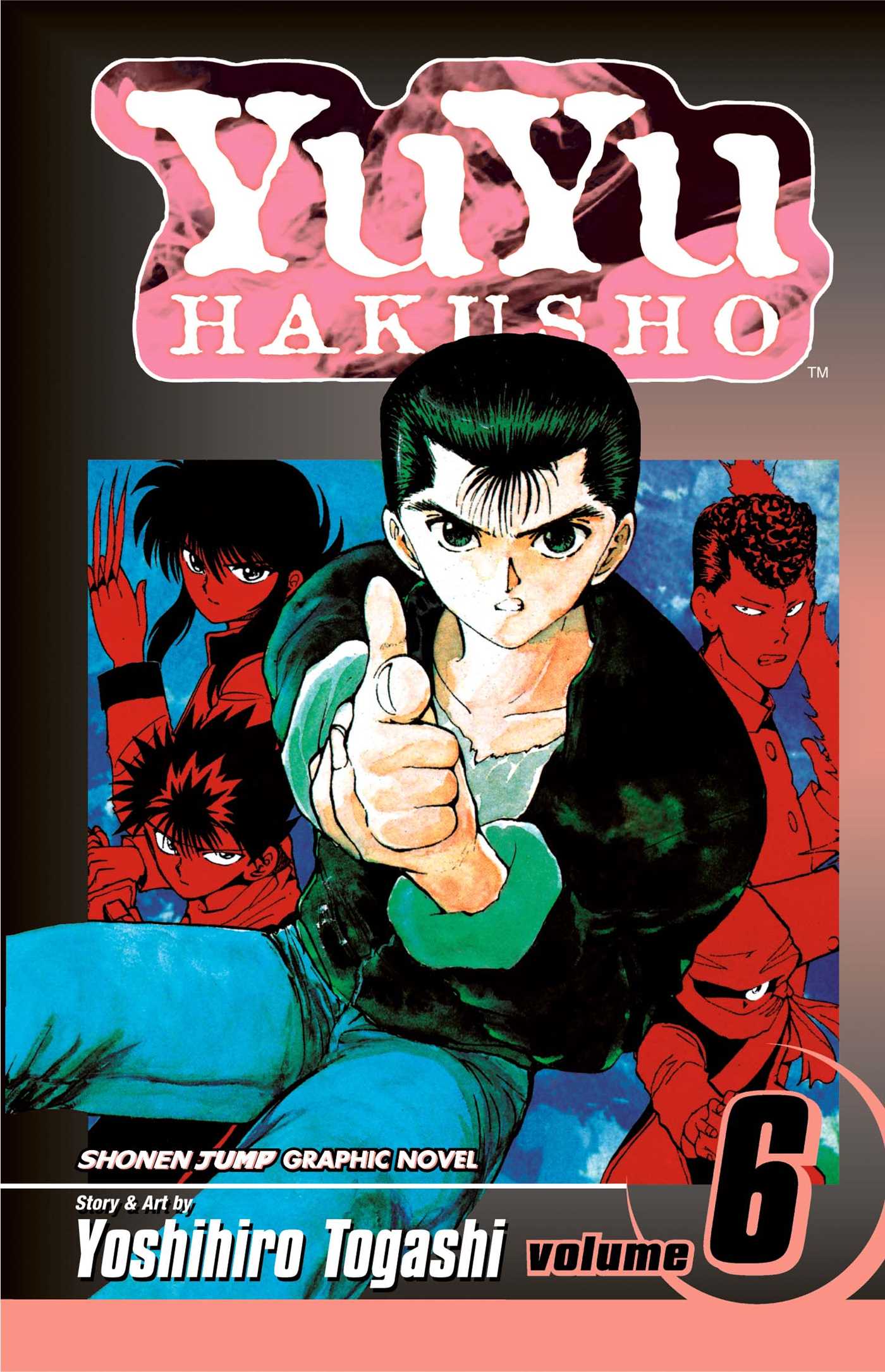 YuYu Hakusho, Vol. 6 — manga cover