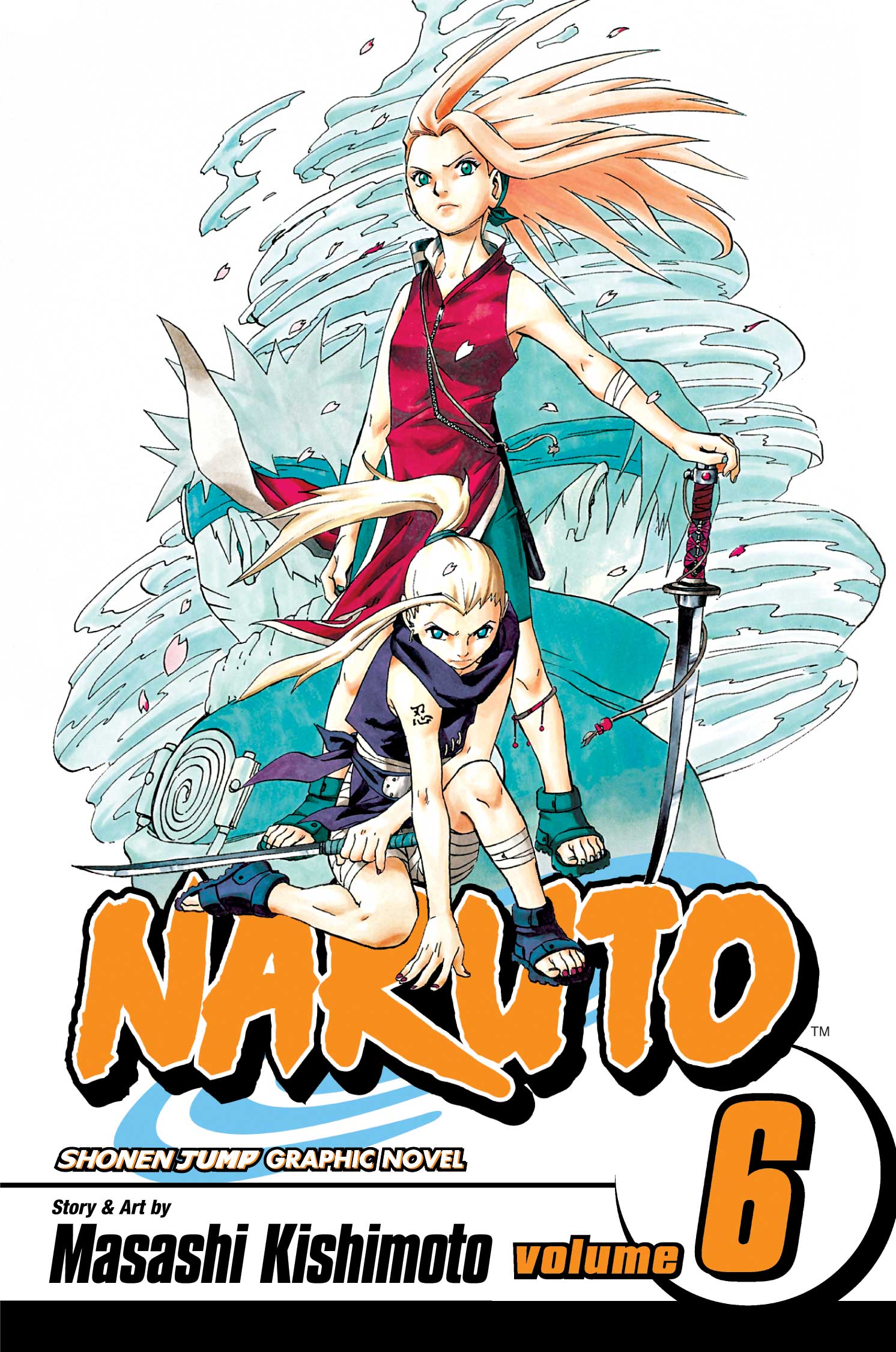 Naruto, Vol. 6 — manga cover