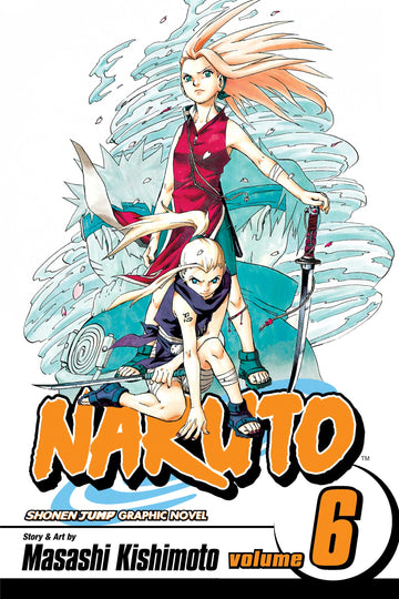 Naruto, Vol. 6 — manga cover