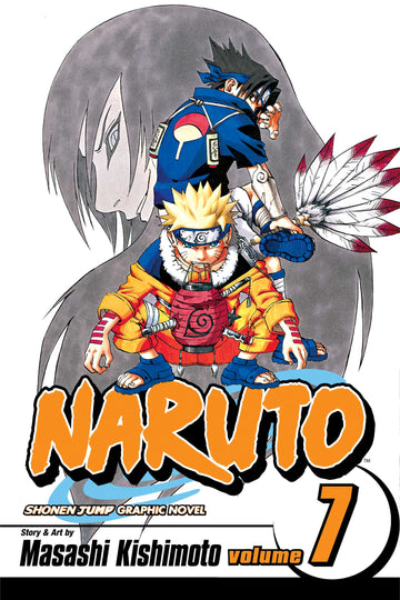 Naruto, Vol. 7 — manga cover