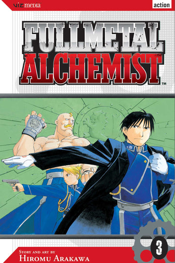 Fullmetal Alchemist, Vol. 3 — manga cover