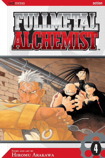 Fullmetal Alchemist, Vol. 4 — manga cover