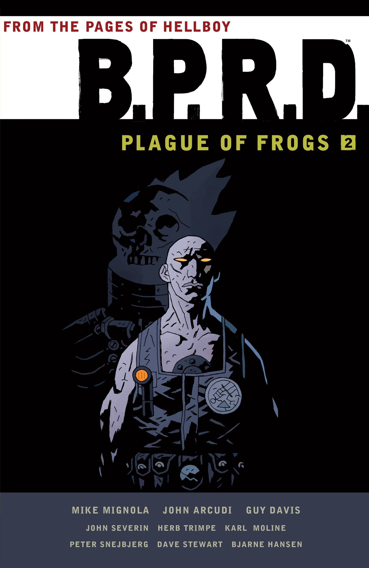 B.P.R.D.: Plague of Frogs Volume 2 — manga cover