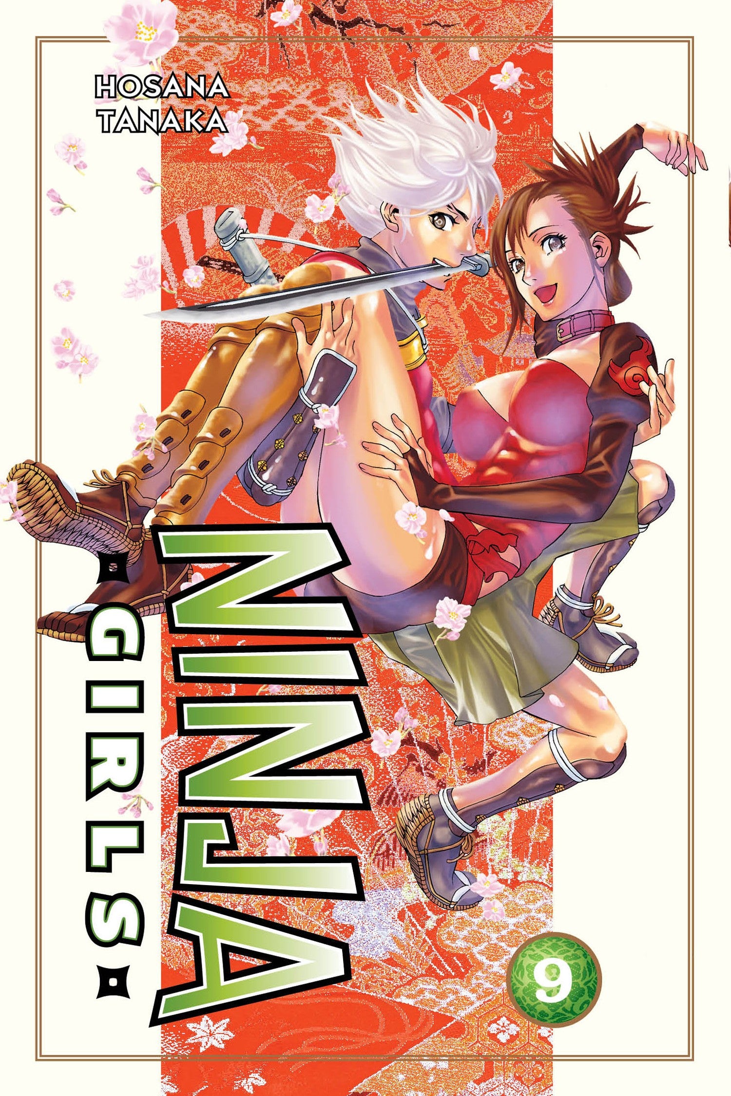 Ninja Girls 9 — manga cover