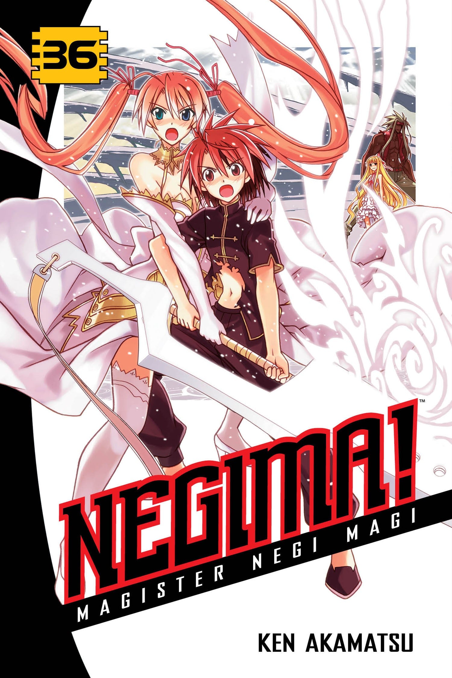 Negima! Magister Negi Magi 36 — manga cover