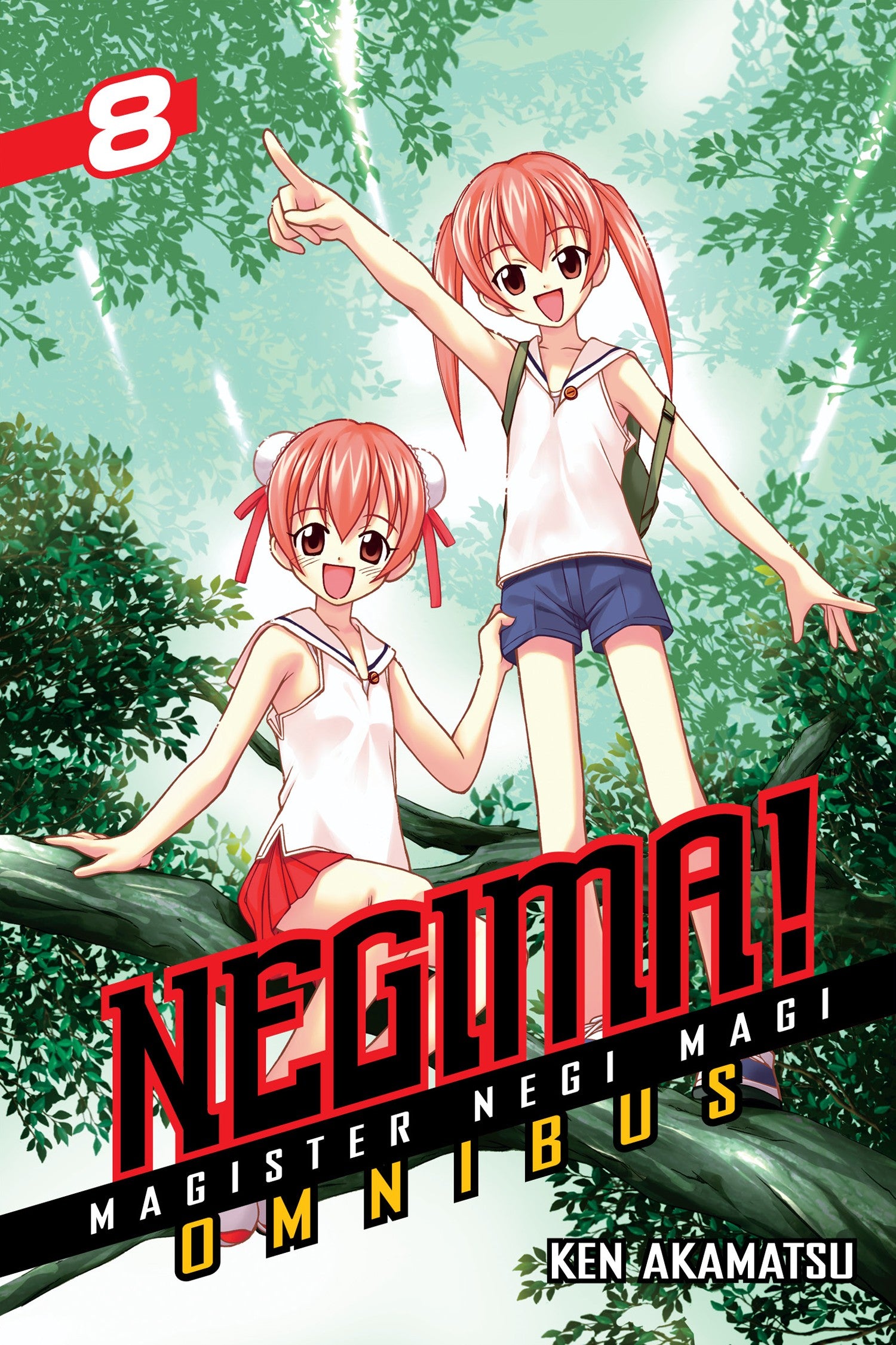 Negima! Omnibus 8 — manga cover