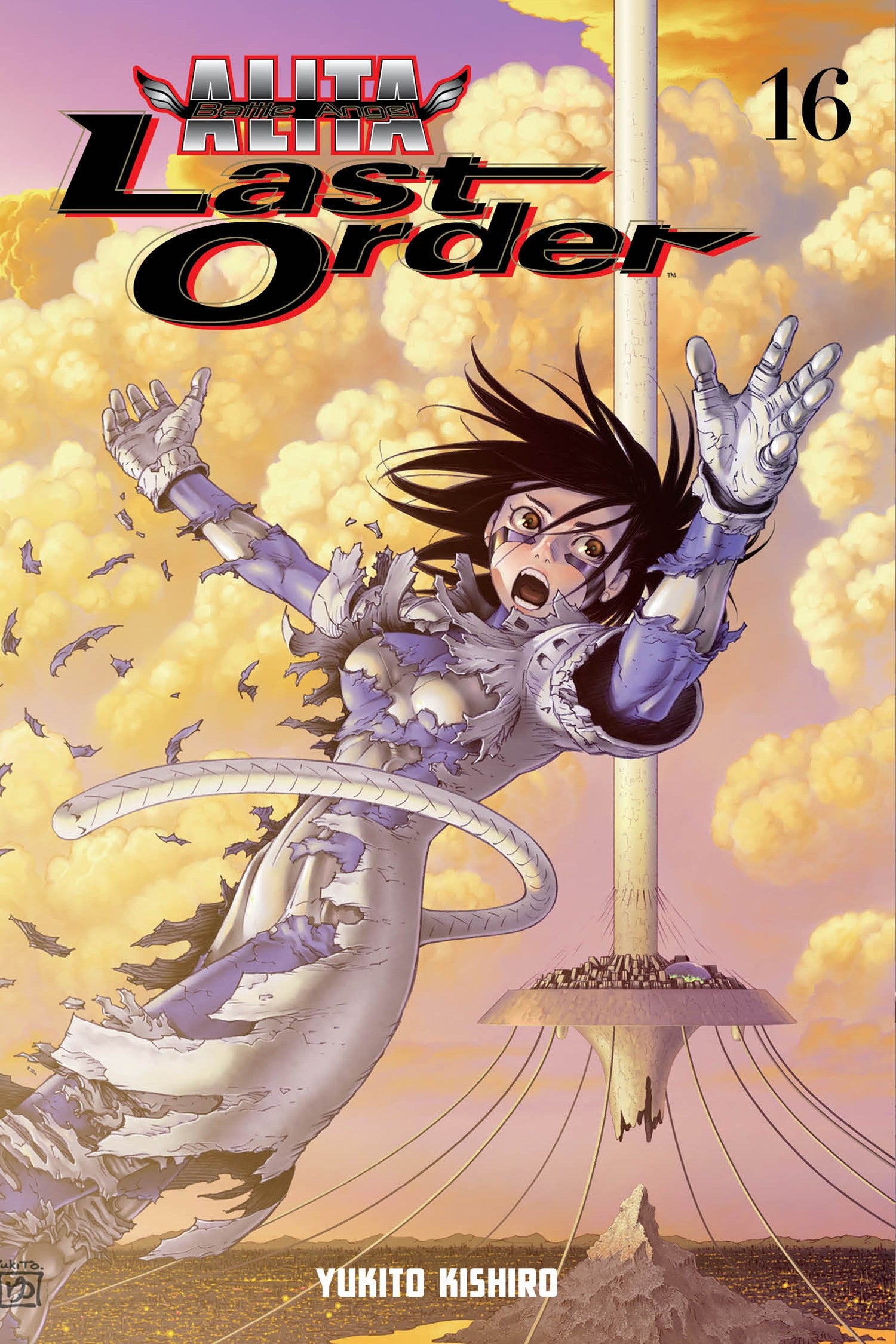 Battle Angel Alita: Last Order Volume 16 — manga cover