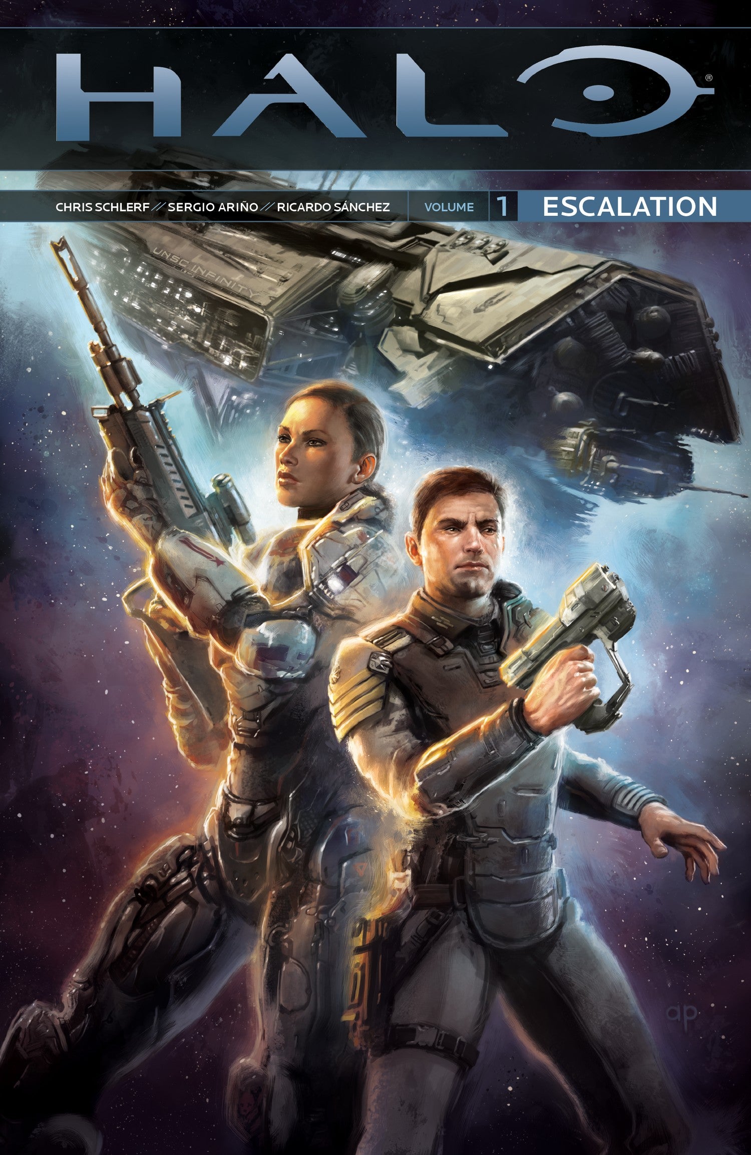 Halo: Escalation Volume 1 — manga cover