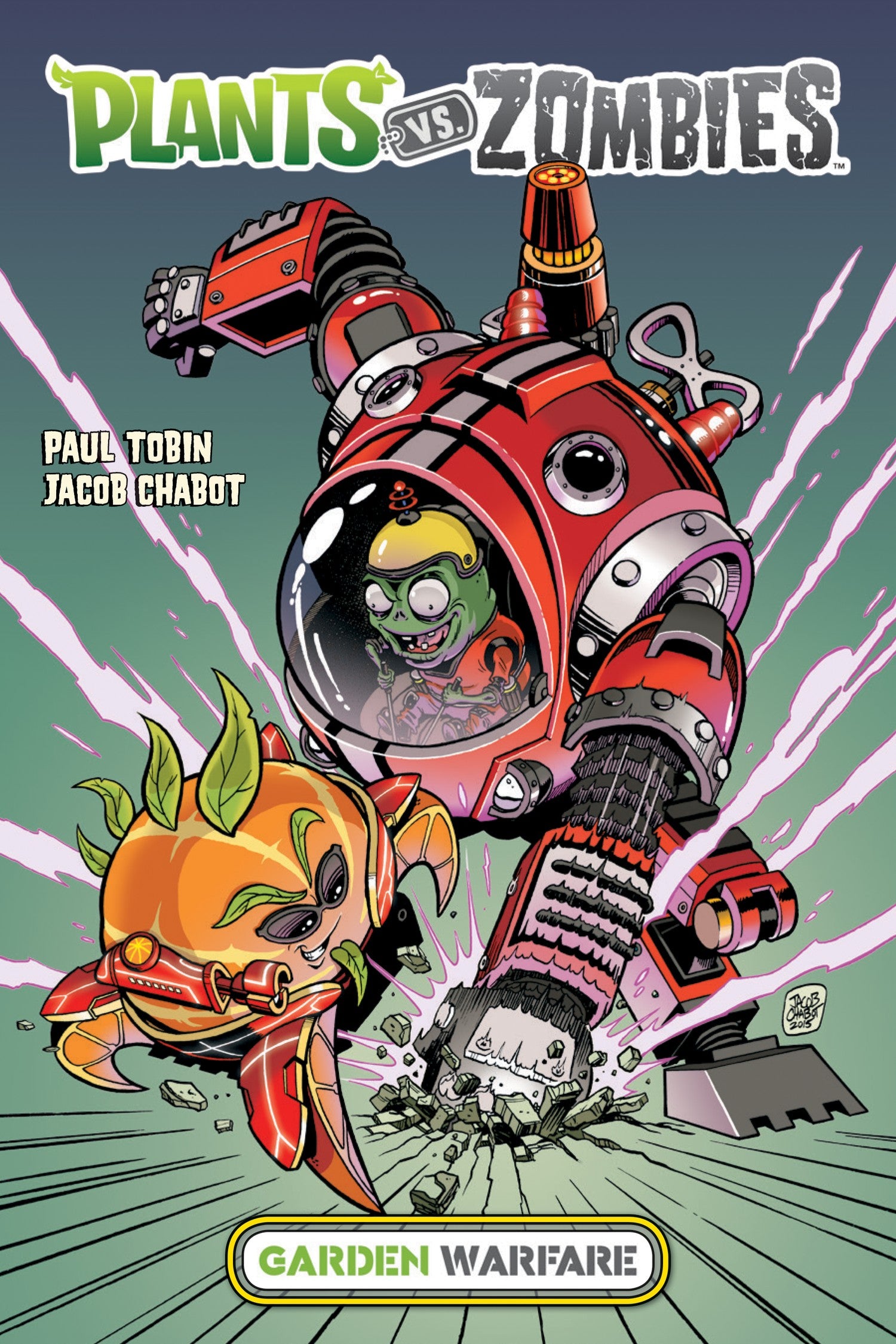 Plants vs. Zombies: Garden Warfare — manga cover