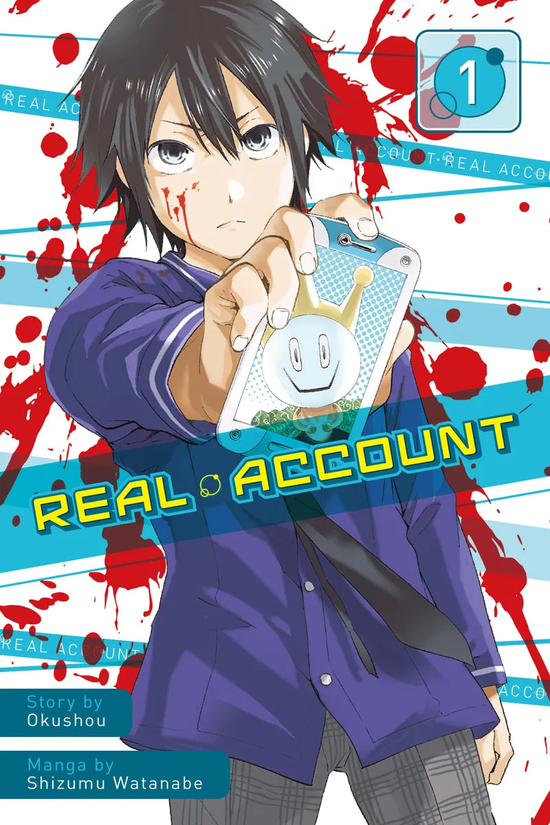 Real Account Volume 1 — manga cover