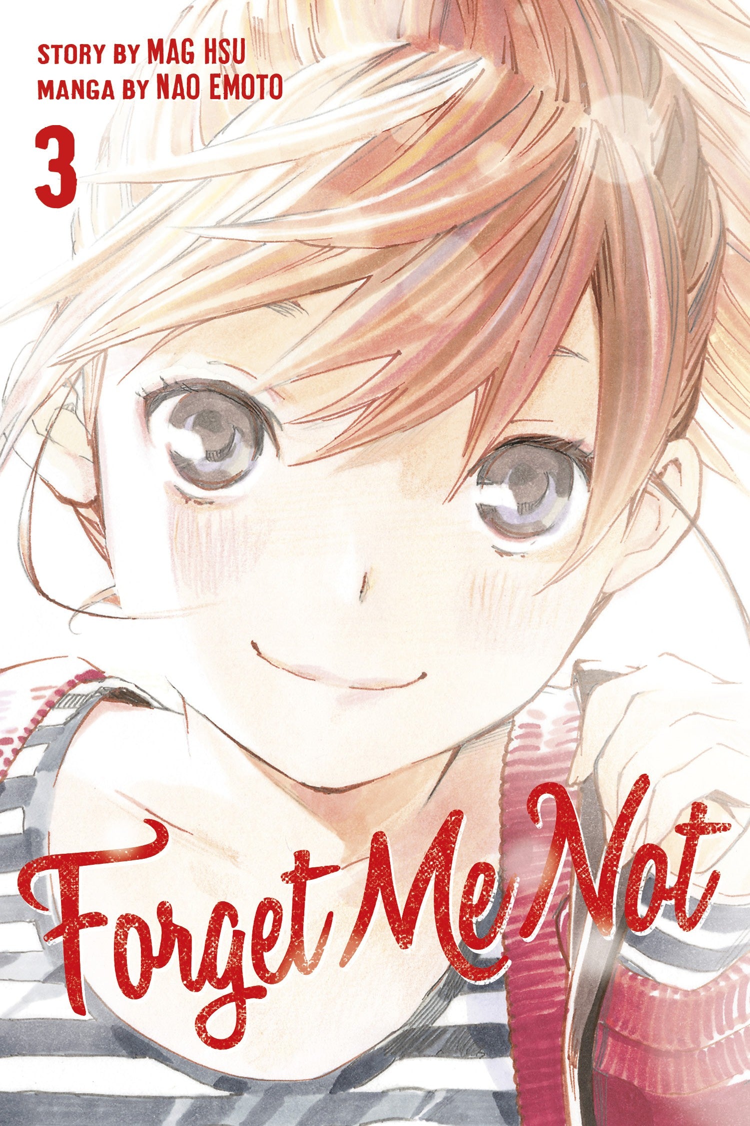 Forget Me Not Volume 3 — manga cover