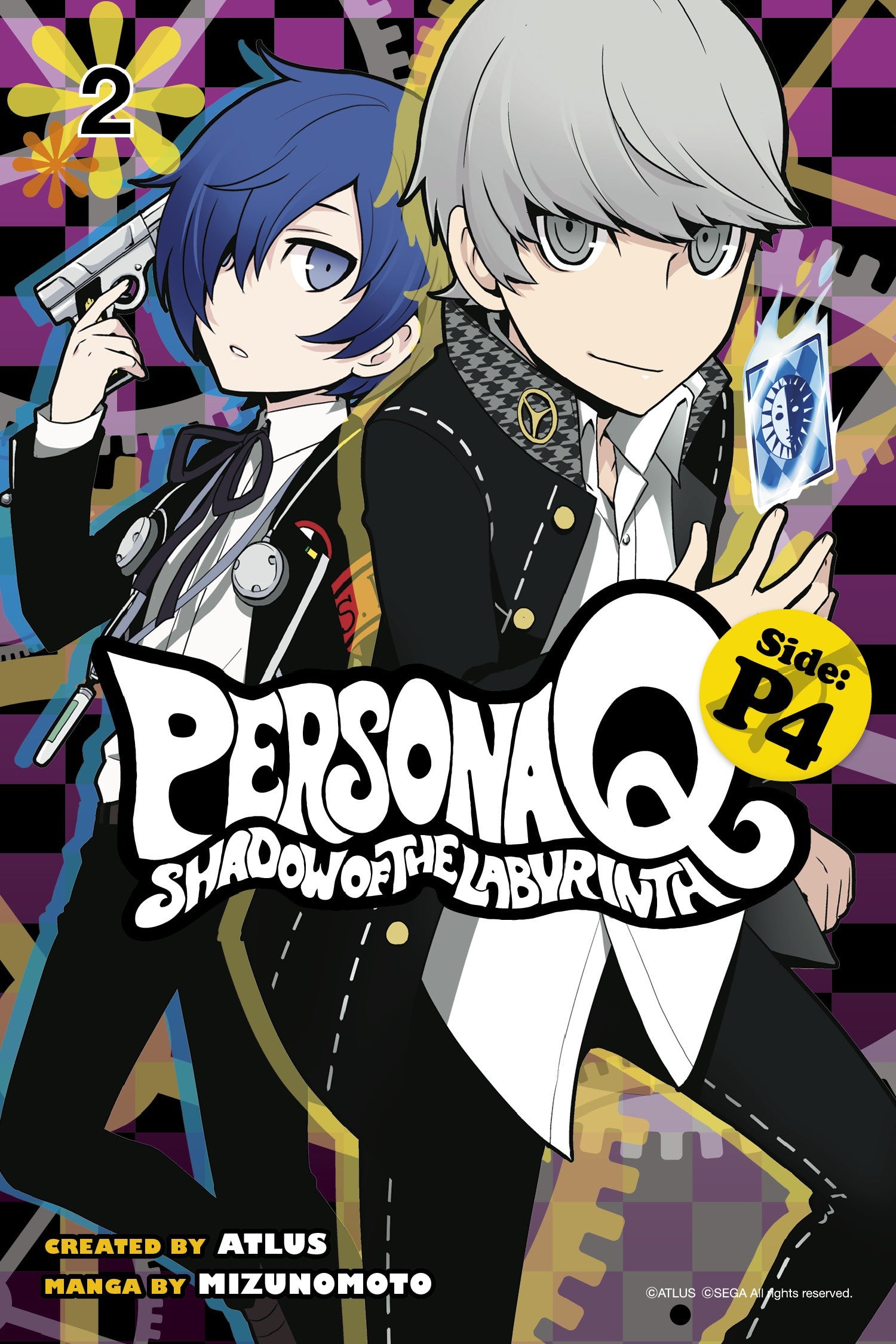 Persona Q: Shadow Of The Labyrinth Side: P4 Volume 2 — manga cover