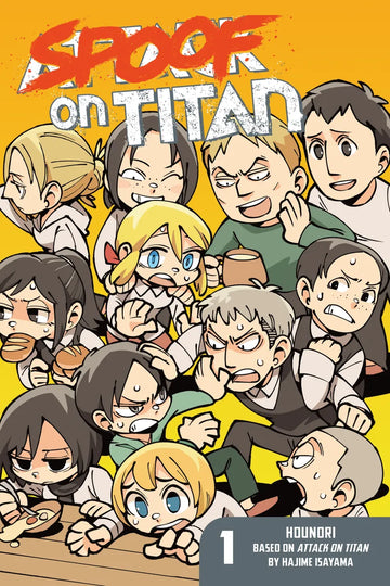 Spoof On Titan 1 (attack On Titan) — manga cover